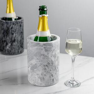 Marble Wine Bottle Cooler - 13cm - Grey by Argon Tableware