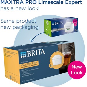 Pack of 6 Maxtra Pro Limescale Expert by BRITA