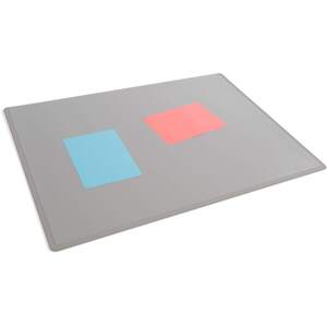 Durable Non Slip Desk Mat With Overlay by Durable