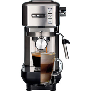 Metal Slim Espresso Coffee Maker - Stainless Steel by Ariete