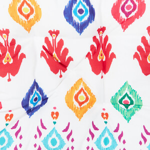 Sahara Brights Outdoor Seatpad - White