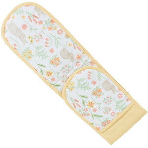 Bunny Print Double Oven Glove - Multicolour