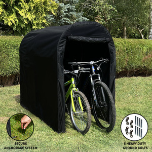 Motorbike Waterproof Tent - Small - Black by MonsterShop