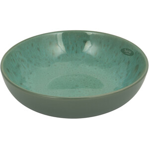 Salvie Reactive Glaze Serving Bowl - Green