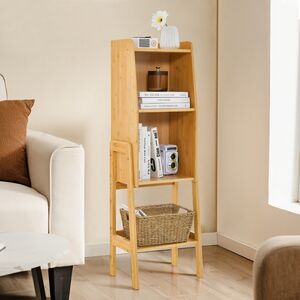 Freestanding Storage Shelving Unit Bookcase Stand - Brown by Costway