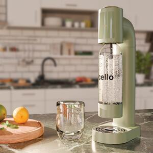 Cello Soda Maker with Gas Canister - Green by Cello