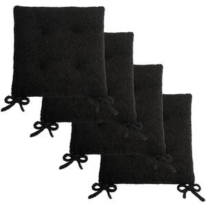 Pack of Boucle Dining Chair Seat Pads by OHS