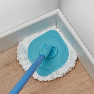 Spontex Full Action Spin Mop and Bucket - Blue