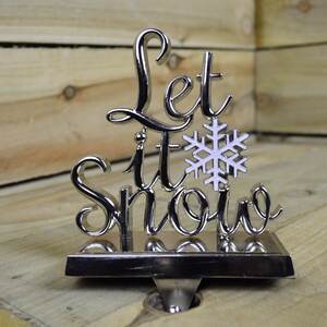 Silver Christmas Stocking Hanger Choice of Song by Samuel Alexander