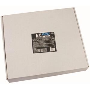 US PRO INDUSTRIAL 12pc Ratchet Spanner Set Gear ratchet Combination Wrench 3594 - Silver by US PRO