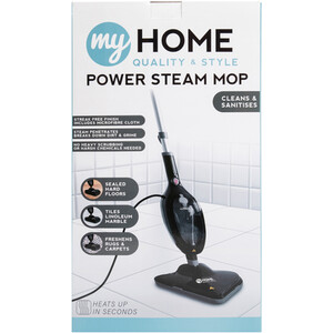 Steam Mop - Black by My Home