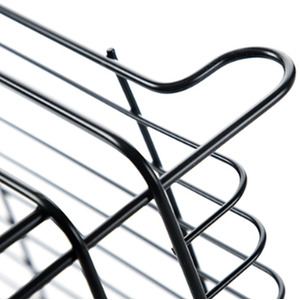 2-Tier Metal Kitchen Dish Drainer Rack by Livingandhome