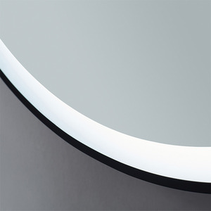 Round Anti-fog LED Wall Mirror by Livingandhome