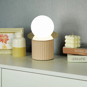 Octavia Table Lamp - Beige