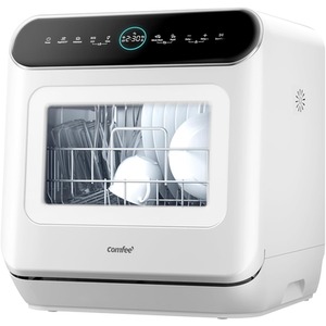 Comfee Large Capacity Countertop Dishwasher with No Water Hookup Required - White by Comfee