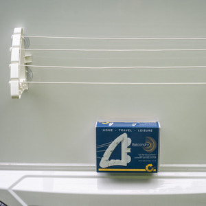 Balcondry Portable Clothes Airer - White by Balcondry