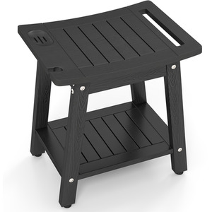 Shower Bench Seat Shower Stool by Costway