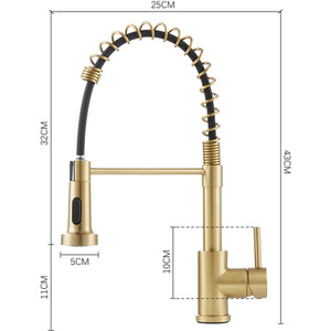 Stainless Steel Mixer Tap with Explosion-Proof Inner Tube by Livingandhome