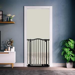 Extra Tall Curved Top Safety Gate - Matt Black / 207cm - 216cm by Safetots