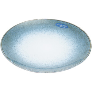 Santorini Reactive Glaze Plate - Blue / Side Plate