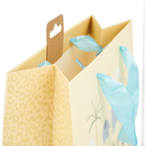 Hello Baby Animal Gift Bag - Yellow
