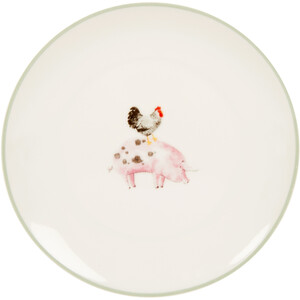 Daisy Farm Side Plate 7.5 inch - White