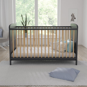 Maddox Cot Bed - Anthracite/Pine by Love For Sleep