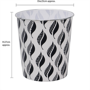 Small Leaves Waste Paper Bin by JVL