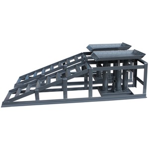 Switzer Lift 2 Ton Hydraulic Vehicle Car Ramp - Grey by SwitZer