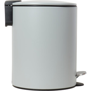 Round Pedal Bin 5L - Grey