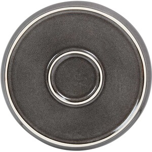 Reactive Glaze Plate - Dark Grey / Dinner Plate