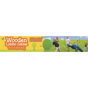 Wooden Limbo Game by Kidz Outdoors