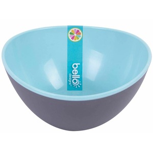 Plastic Snack Bowl 300ml Two Tone - Blue by Bello