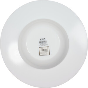 Aria Pasta Plate - White