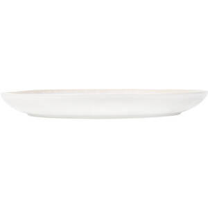 White Textured Plate - White / Dinner Plate