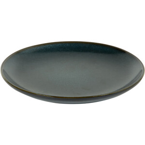 Ayano Reactive Glaze Plate - Dark Blue / Side Plate