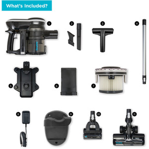 Simplicity Vacuums S65D-2 Cordless Vacuum Cleaner - Black