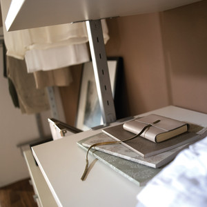 Spacepro Aura Storage Kit 4 - White - Silver/White by Spacepro