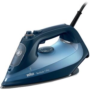 Braun 3000W Texstyle 7 3000W Steam Iron - Blue by Braun