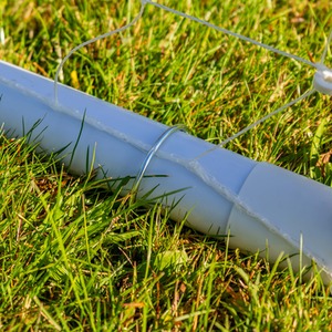 Strike Football Goal - White / 12x6 ft by Jack Stonehouse