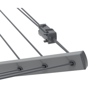 Addis 45 Metre Rectangular Arm Rotary - Grey by Addis