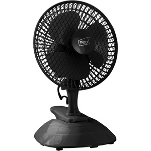 Neo Mini Clip Base Mount Desk Fan - Black by Neo