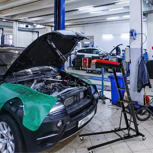 Foldable Topside Automotive Engine Creeper - Black by Costway