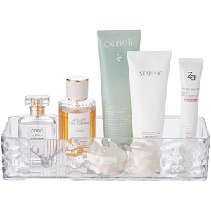 2Pcs Wall Mounted Shower Caddy - Transparent by komore