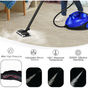 Multipurpose Steam Cleaner with 20 Accessories by Costway