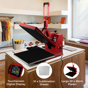 Clam Heat Press - Red by PixMax