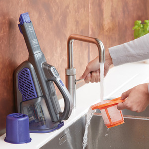 Black and Decker 18V Lithium-Ion Cordless Pet Dustbuster - Grey by Black and Decker