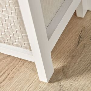 Home Source Sandringham 3 Drawer Chest Storage Unit - White by Home Source