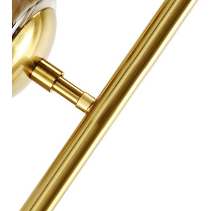 6-Light Kitchen Island Linear Pendant - Gold