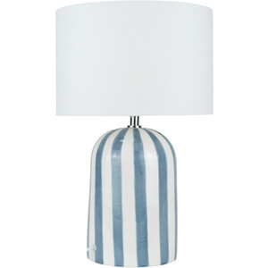 Roisin Table Lamp - Blue and White